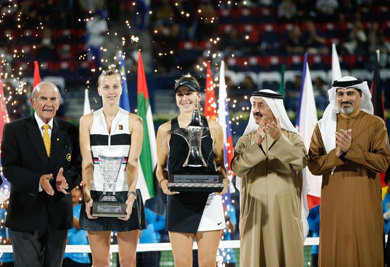 Belinda Bencic conquistó en Dubai el título más importante de su carrera