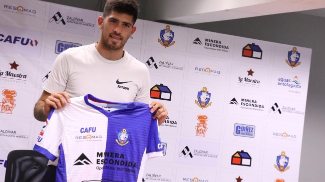 Agustín Rossi fue presentado en Deportes Antofagasta: Vengo a ganar el Campeonato