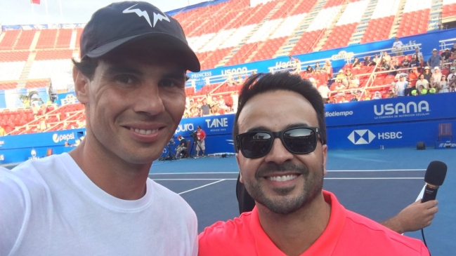 Luis Fonsi compartió con estrellas del tenis e interpretó “Despacito” en Acapulco