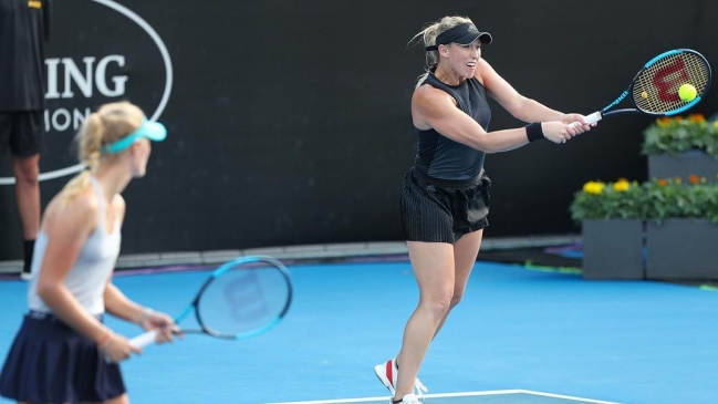 Alexa Guarachi quedó eliminada en dobles del WTA de Acapulco ante dupla de Victoria Azarenka