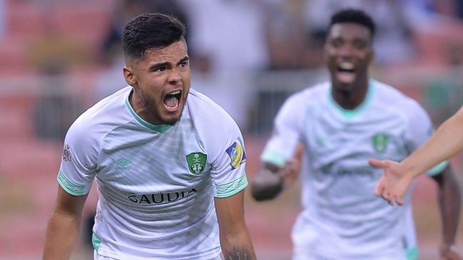 Paulo Díaz marcó su primer gol en Al Ahli que avanzó a semifinales de la Copa de Clubes Árabes