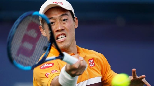 Kei Nishikori superó a un disminuido Benoit Paire en Dubai