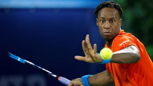Gael Monfils sacó a Marin Cilic del cuadro de Dubai