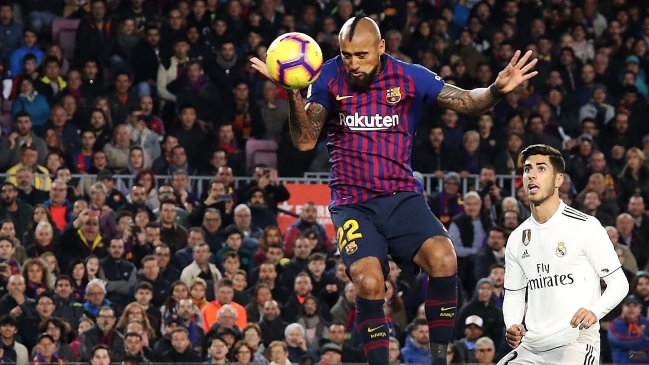 Vidal y Barcelona tienen la revancha con Real Madrid por el paso a la final de la Copa del Rey