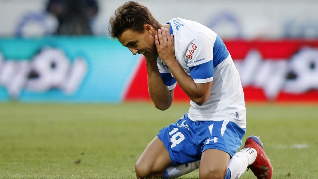 Diego Buonanotte se perderá el debut de la UC en Copa Libertadores por desgarro