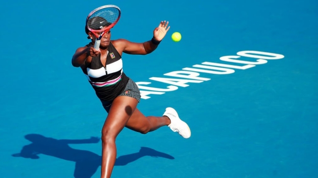 Sloane Stephens avanzó a segunda ronda del WTA de Acapulco tras sólida victoria