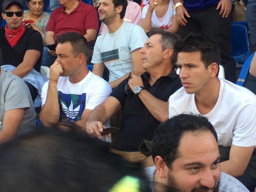 Kudelka fue a San Carlos de Apoquindo para ver a Talleres de Córdoba ante Palestino