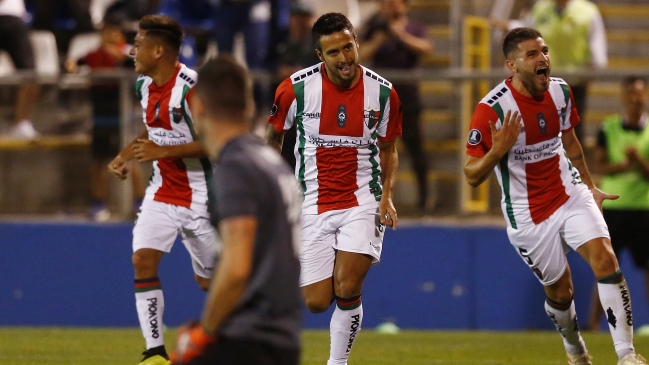Cristóbal Jorquera clavó un zurdazo que le dio la victoria a Palestino ante Talleres