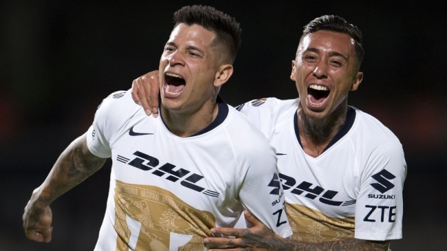 Martín Rodríguez marcó en avance de Pumas en la Copa México