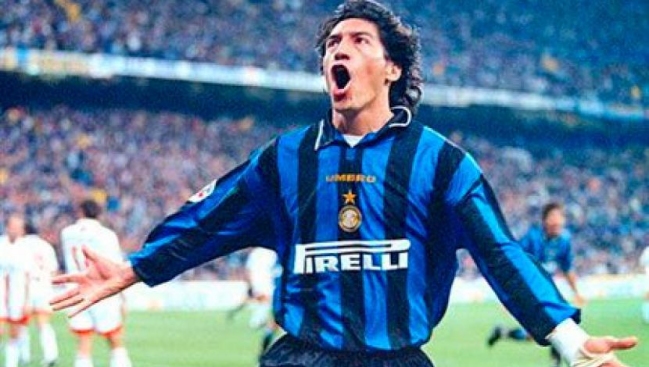 Inter de Milán recordó este golazo de Iván Zamorano