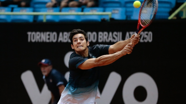 Christian Garín abrirá los cuartos de final en Sao Paulo contra Leonardo Mayer