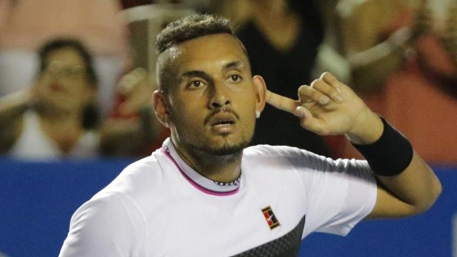 Nick Kyrgios se apoyó en su servicio y eliminó a Stan Wawrinka en Acapulco