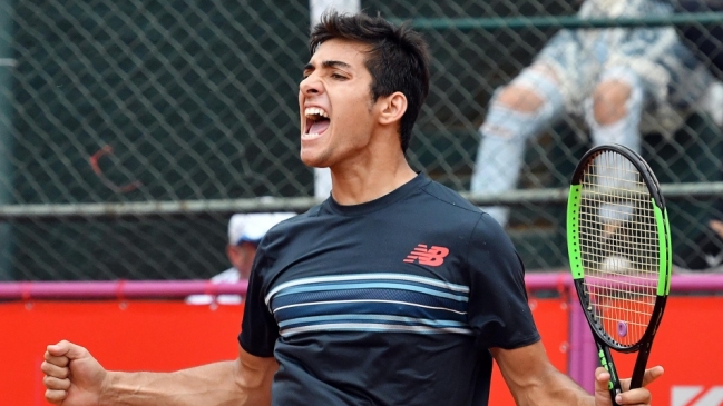 Christian Garín venció con solidez a Leonardo Mayer y pasó a una inédita semifinal en Sao Paulo
