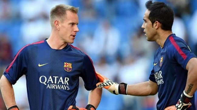 Ter Stegen recordó su exigente disputa con Claudio Bravo: Pensé en dejar Barcelona