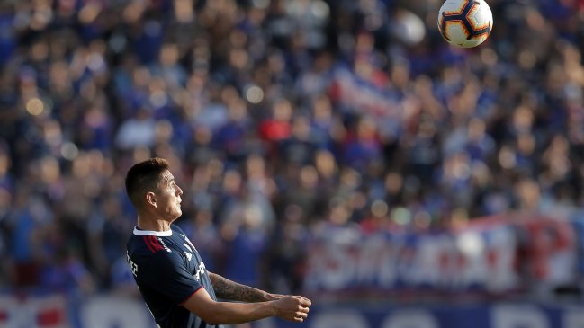 Matías Rodríguez fue letal con un cabezazo para abrir la cuenta ante Huachipato