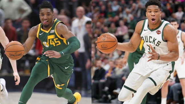 Mitchell y Antetokounmpo protagonizaron espectacular duelo en triunfo de los Jazz ante los Bucks #NBA