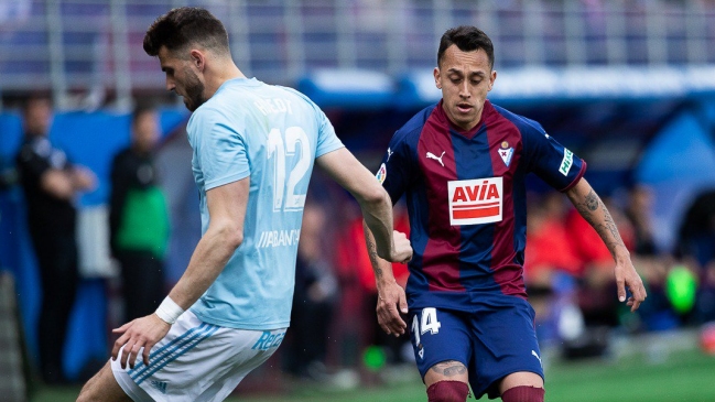 Eibar de Fabián Orellana venció con lo justo a Celta de Vigo