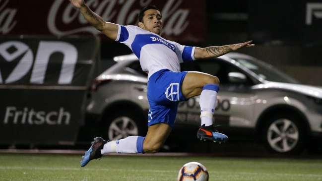 Edson Puch quedó descartado en Universidad Católica para duelo ante Unión La Calera