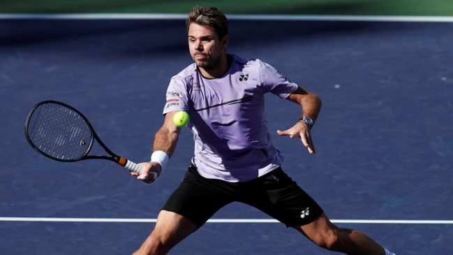 Stan Wawrinka remontó para avanzar a segunda ronda en Indian Wells