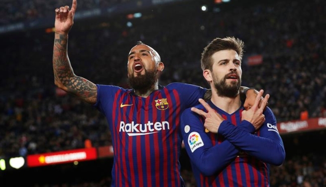 Ernesto  Valverde alabó a Vidal: Siempre está cerca de las áreas