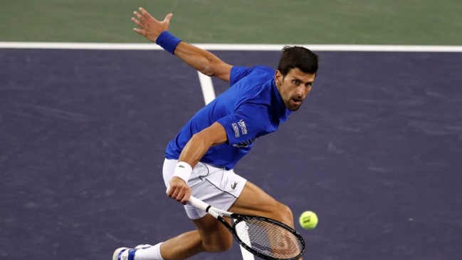Novak Djokovic doblegó a Bjorn Fratangelo y avanzó a la tercera ronda de Indian Wells