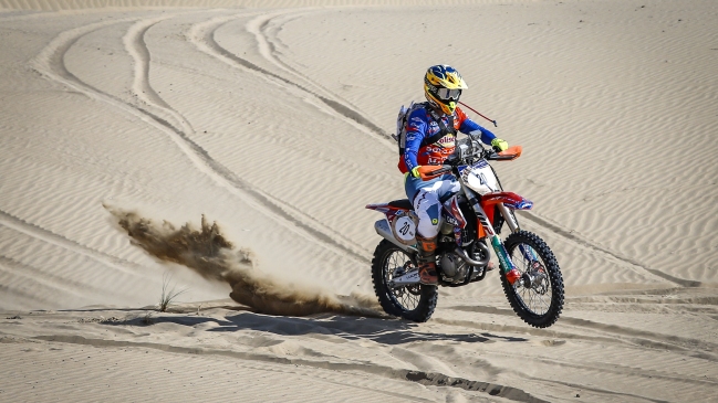 Tomás de Gavardo tras su participación en Dubai: Es un rally espectacular