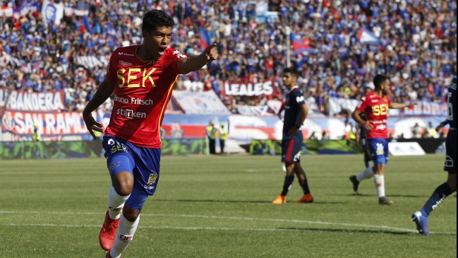 La espectacular definición de Yulián Mejía que igualó la cuenta entre Unión Española y la U