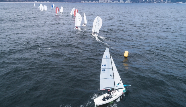 Velero “Morenita” ganó el Campeonato Nacional Santander J/70