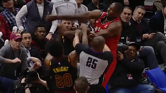 Serge Ibaka y Marquese Chriss se fueron a los golpes en la NBA