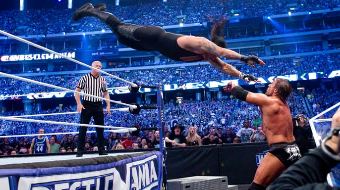 WWE recordó intenso combate entre Undertaker y Triple H en Wrestlemania 27