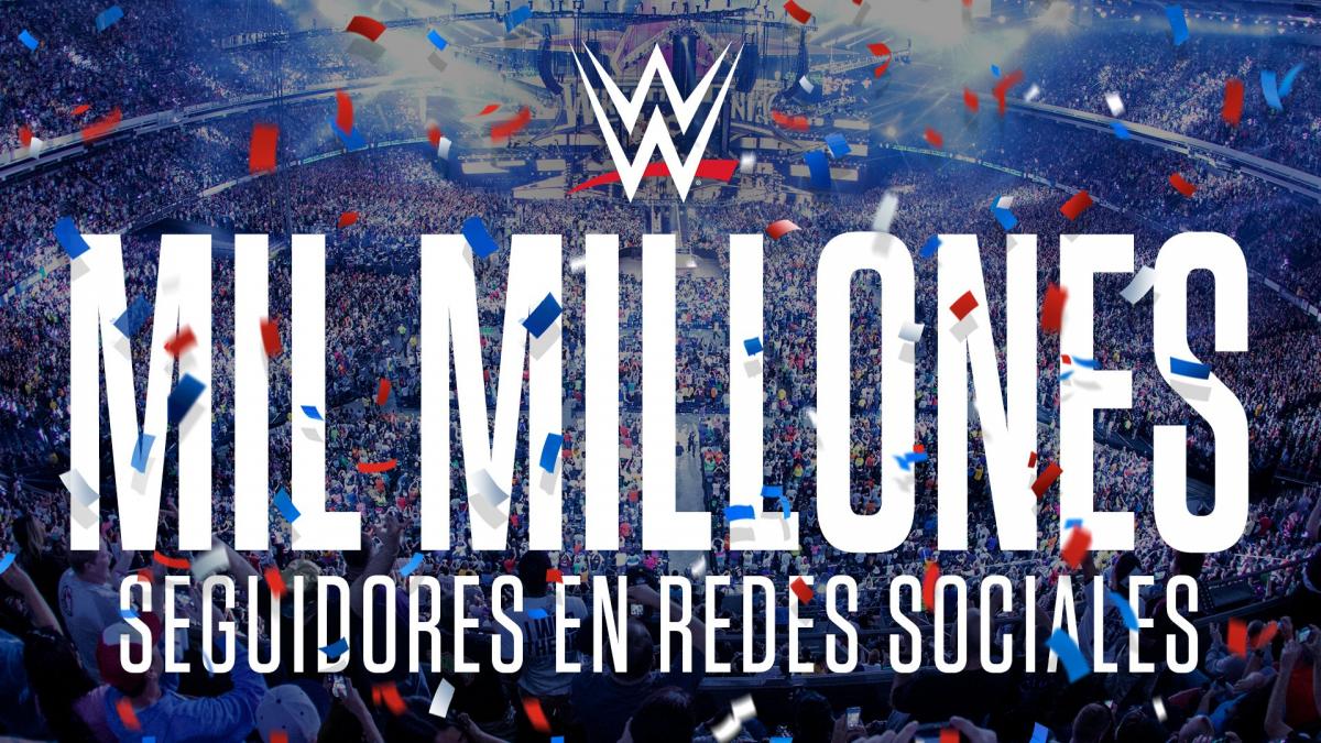 WWE superó los mil millones de seguidores en redes sociales