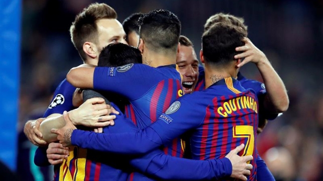 Barcelona con Vidal aplastó a Olympique de Lyon y se instaló en cuartos de la Champions