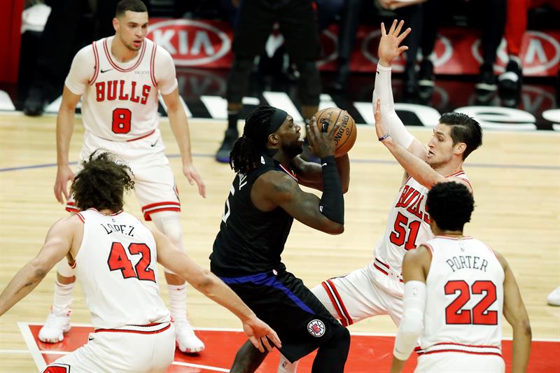 Chicago Bulls cayó ante Los Angeles Clippers y sumó su cuarta derrota consecutiva