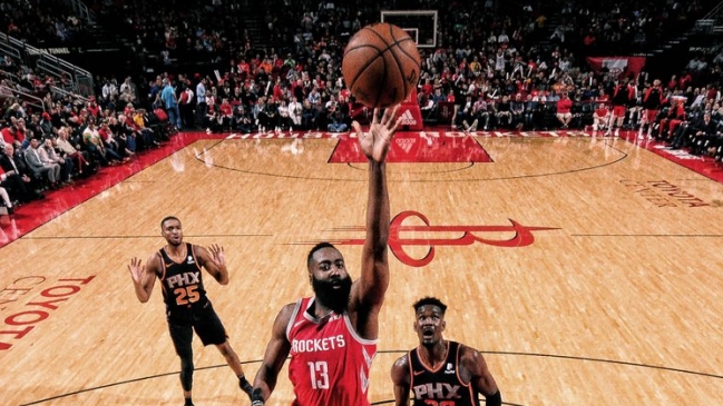 James Harden tuvo otra notable actuación y orquestó triunfo de los Rockets ante Phoenix Suns