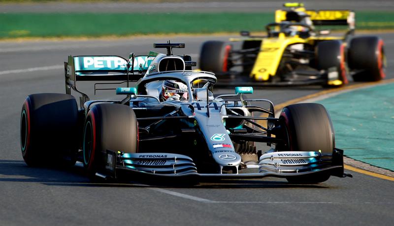 La grilla de salida del Gran Premio de Australia en la Fórmula 1