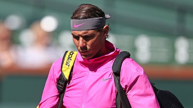 Nadal se retiró de Indian Wells por molestias físicas y permitió el avance de Federer a la final
