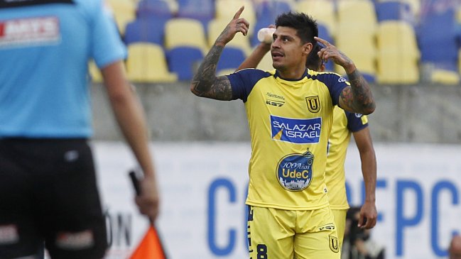 Patricio Rubio ilusionó a Universidad de Concepción al marcar el empate ante la U