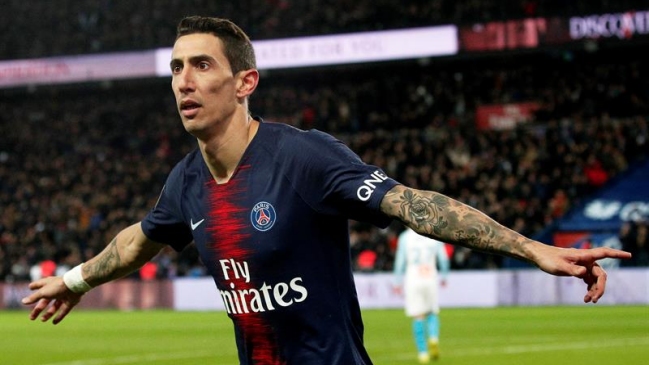 Angel Di María fue el héroe de PSG ante Olympique de Marsella con dos golazos