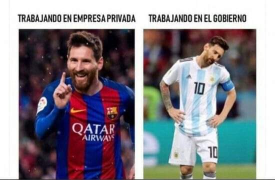 Los memes apuntaron contra Messi y su retorno por el traspié de Argentina ante Venezuela
