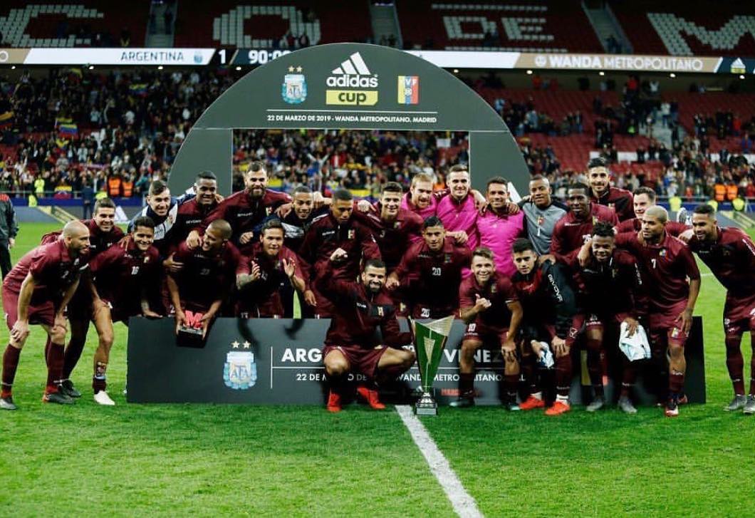 Yeferson Soteldo festejó en redes sociales tras la victoria de Venezuela sobre Argentina