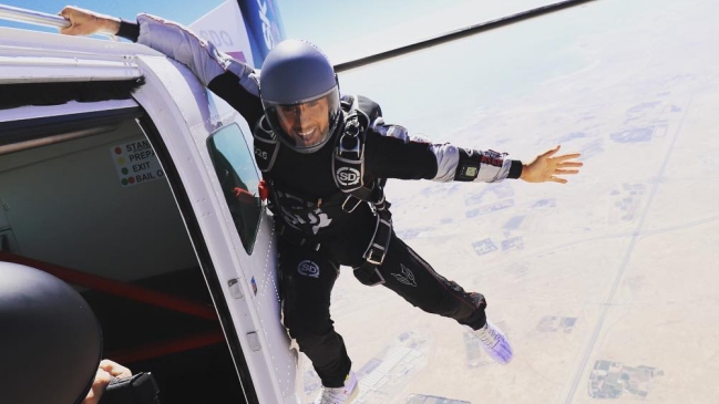 El campeón de Fórmula 1 Lewis Hamilton reveló su nuevo pasatiempo extremo