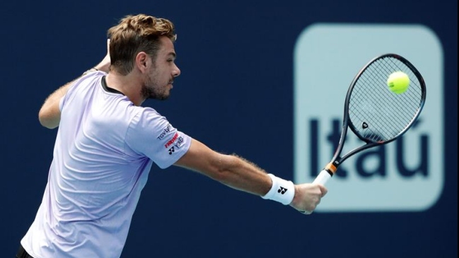 Wawrinka perdió con Krajinovic y fue eliminado en segunda ronda de Miami