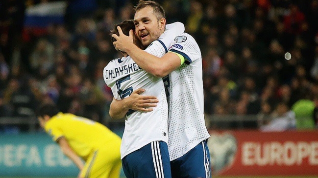 Rusia goleó a Kazajistán de la mano de Cheryshev en las eliminatorias de la Eurocopa