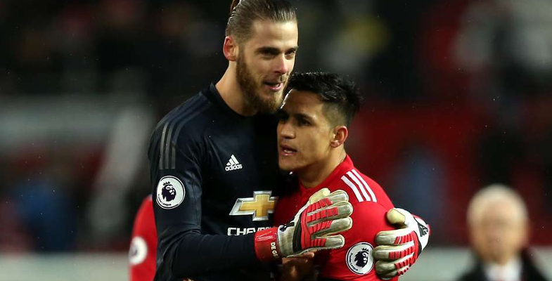 Aseguran que Alexis es la principal traba para que De Gea renueve en el United