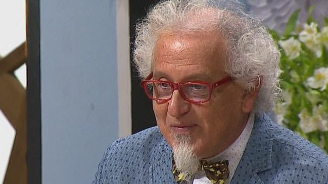 Ennio Carota le dio consejos a su “colega” Alfredo Arias para las pizzas y la U