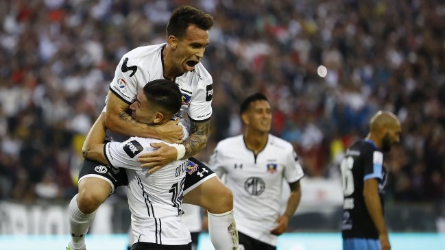 Pablo Mouche puso el primer gol de Colo Colo ante Deportes Iquique en el Monumental
