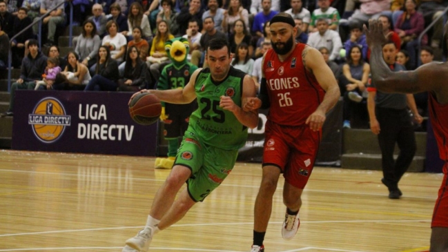 Los Leones derrotó en interrumpido duelo a Temuco y quedó arriba en la final del Centro en la LNB