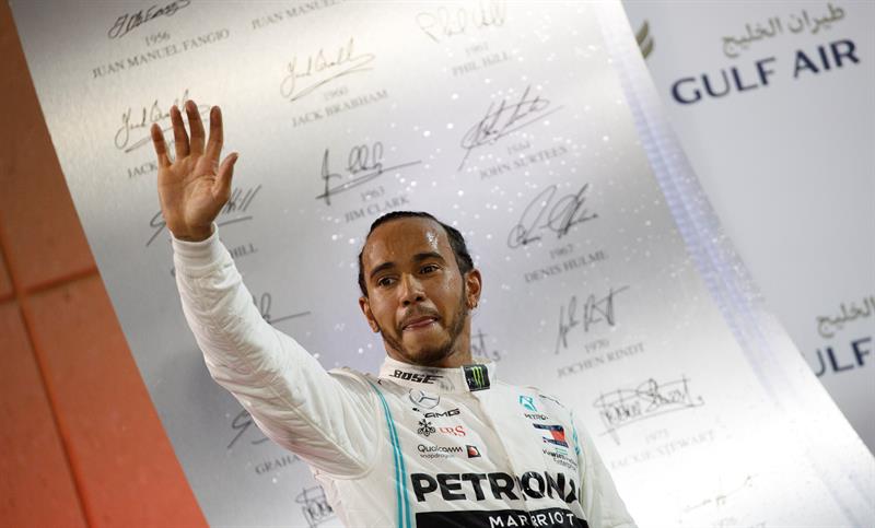 Lewis Hamilton conquistó el Gran Premio de Bahrein