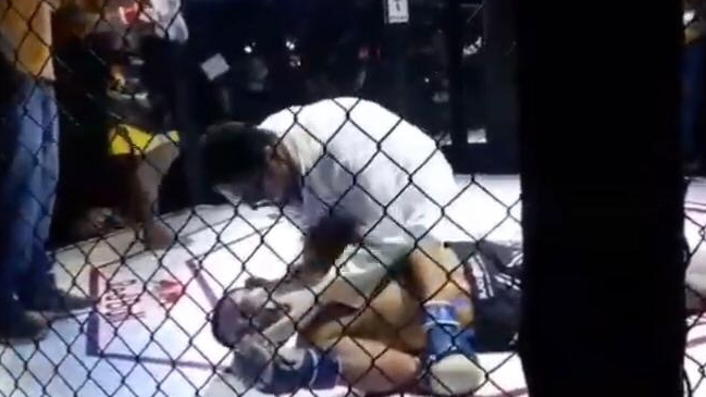 Peleador amateur de MMA murió tras sufrir un duro nocaut en Brasil