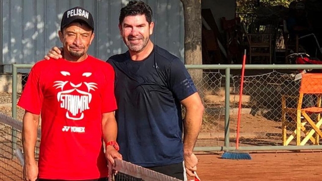 La grandiosa definición de Marcelo Salas en un partido de tenis